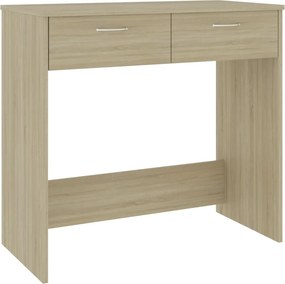 vidaXL sonoma tölgy színű szerelt fa íróasztal 80 x 40 x 75 cm