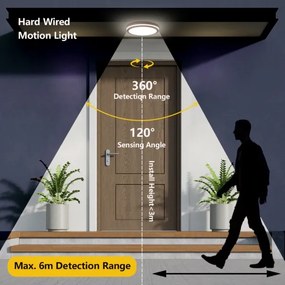 Brilagi - LED kültéri lámpa szenzorral BENE LED/24W/230V, átm. 26 cm, barna, IP54