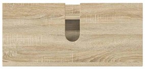 Fürdőszoba bútor szett 3 pcs sonoma tölgy 76.5 x 35 x 64 cm