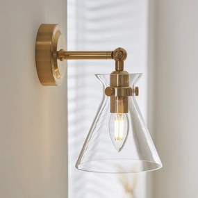 Endon 112861 - HARLOW fali spotlámpa 1xE14/7W/230V arany
