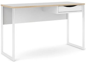 Function Plus fehér íróasztal, 130 x 48 cm - Tvilum