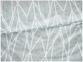 Renforcé pamut szatén krepp ágyneműhuzat SZÜRKE CSÍKOK sötétszürke Ágyneműhuzat mérete: 70 x 90 cm | 140 x 200 cm