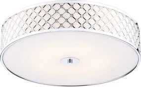 DAR LIGHTING CIV5250 CIVIC Ernyős Mennyezeti Lámpa Csiszolt Króm E14 IP20