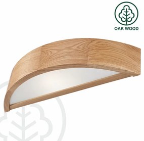 Fali lámpa OAK 1xE27/60W/230V tölgy