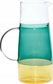 Hübsch Kioszk Üveg Víz kancsó 1,3 l Zöld