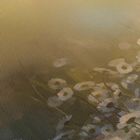 Kép - százszorszép olajfestmény (120x50 cm)