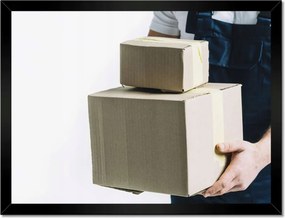 Poszterek keretben 40x30 Futár csomagokkal