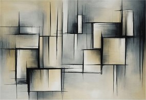 Fotótapéta Flizelin Design Divatos Absztrakt geometria 152x104