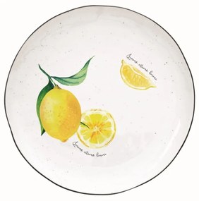 Porcelán lapostányér - Ø 26 cm - Amalfi