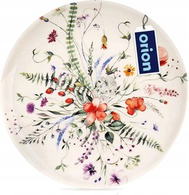 Desszertes Tányér kicsi sütemény porcelán desszert Pipacs Virágok 20,5 cm