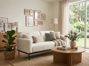 Fehér design kanapé ANDERSON