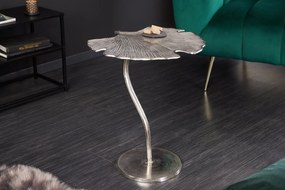 GINKO ezüst alumínium lerakóasztal 53 cm
