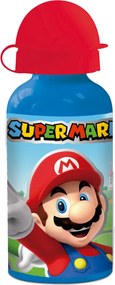 Super Mario Mushroom Kingdom alumínium kulacs ivókupakkal 400 ml