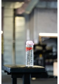 Rózsaszín üveg ivópalack 540 ml Fuori – Vialli Design