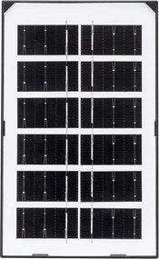 Aigostar - LED napelemes függeszték LED/35W/12V 3000 mAh 6500K átm. 15 cm