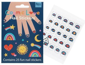 Kreatív készlet Cosmic Love – Nail stickers – Rex London