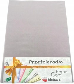 Pamut lepedő gumi nélküli160x200 szürke