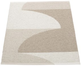 Bézs kültéri-beltéri szőnyeg 70x90 cm Hill Dark Linen – Pappelina