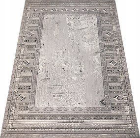 Nappali Szőnyeg Nagy Szürke Puha 140X190 Modern Stílusos Vastag Glamour