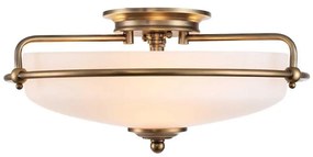 Quoizel QZ-GRIFFIN-F-WS - GRIFFIN mennyezeti lámpatest 3xE27/60W/230V bronz színű