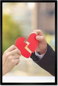 Poszterek keretben 40x60 Nőnap Ajándék Love