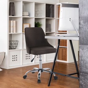Irodai szék Eminence (barna + króm). 1028722