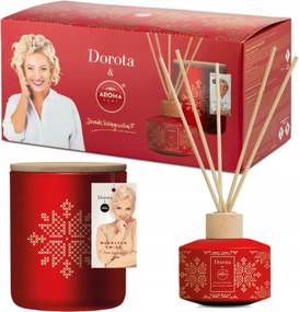Dorottya Karácsonyi Pálcika Gyertya Fahéj Illat Este