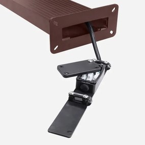 Brilagi - RIANO kültéri LED lámpa mozgásérzékelővel LED/8W/230V barna IP65 80 cm