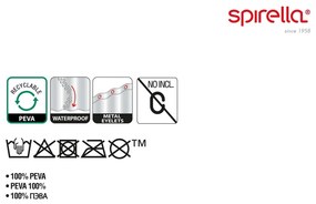 Zuhanyfüggöny 180x200 cm Fish – Spirella