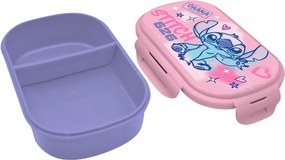 Disney Lilo és Stitch, A csillagkutya This World szendvicsdoboz + evőeszköz szett