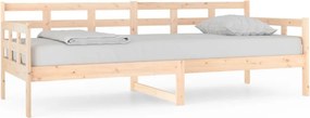 vidaXL tömör fenyőfa kanapéágy 80x200 cm