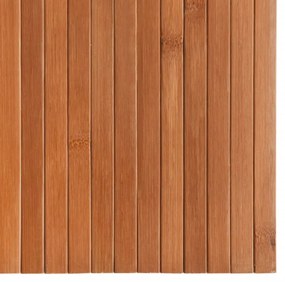 barna bambusz térelválasztó 165 x 800 cm