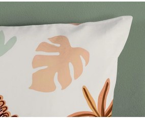 Barna-bézs pamut gyerek ágyneműhuzat babaágyhoz 100x135 cm Dino – Good Morning