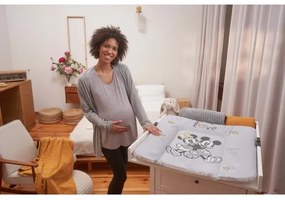 CebaBaby - Pelenkázó lap háromszöges DISNEY 75x72 cm szürke