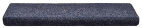 öntapadós lépcsőszőnyegek 30 db 65 x 21 x 4 cm kék téglalap alakú széllel