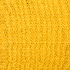 sárga trapéz alakú HDPE napvitorla 160 g/m² 4/5x4 m