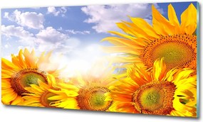 Fotó kép edzett üveg Alagút fákkal 100x70