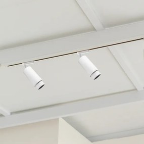 MICA 1xGU10/25W 230V fehér spot lámpa sínrendszerhez, 1 fázisú