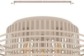 Eglo 390144 - Mennyezeti lámpa OLTAMAR 3xE27/40W/230V krémes