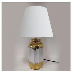 Asztali lámpa 1xE14/60W/230V fehér/arany