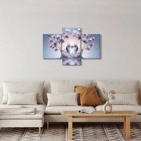 Kép - Gyémánt szív (90x60 cm)