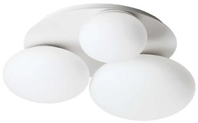 Ideal Lux - LED Mennyezeti lámpa NINFEA 3xGX53/9W/230V fehér