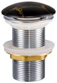 COMAD CLICK-CLACK T201M-B12-3-Mosdó bűzzáró CLICK-CLACK átm. 7 cm matt fekete