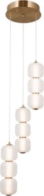 Italux Ganti PND-34362-9-HBR-OPAL Függőlámpa 3x20W/LED 3000K 2170lm IP20