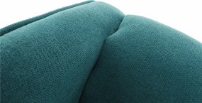 Kényelmes fotel, türkíz/bükk, BREDLY