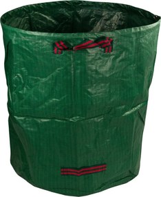 Összecsukható kerti kosár, ideális levelek, fű és egyéb hulladék gyűjtésére - 120 literes - zöld