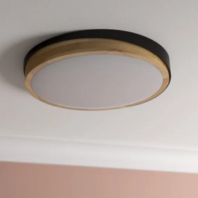 Brilliant - LED Dimmelhető mennyezeti lámpa BAARLO LED/24W/230V átm. 35 cm fekete