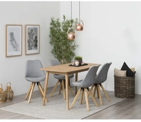 BERG étkezőasztal, tölgyfa