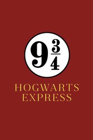 Művészi plakát Harry Potter - Platform 9 3/4, (26.7 x 40 cm)