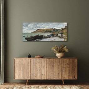 Kép - Claude Monet, Sainte Adresse, reprodukciók (120x50 cm)